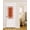 Orange, variant on Coastal Coral Blackout Door Curtains for French, Glass,Front, Back, Patio Door, Orange White Ocean Marine Nautical Beach Thermal Insulated Rod Pocket Window Curtain Drapes With Tiebacks 25"x40"