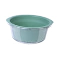 thumbnail image 3 of Juego de colador de cocina con cuenco colador y colador redondo apilable. S Verde profundo, 3 of 9