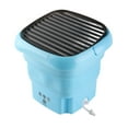 thumbnail image 4 of Portable Washing Machine Foldable Small Laundry Machine 8L Mini Folding Washing Machine For Travelling, Camping, Apartment, Dorm, 4 of 8