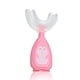 thumbnail image 5 of Matsuzay Silicona Handheld U-Type Baby Cepillo de Cepillo de de entrenamiento Portable Kids Toddlers Limpieza Gadgets Small, Pink Type2 NO2 Matsuzay CBP160306, 5 of 6