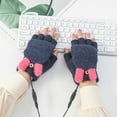 thumbnail image 5 of Fjofpr Heated Gloves for Women Cold Weather Winter Gloves Women Heated Smart USB Rechargeable Winter Cold Protection Warmth Heating Ears Gloves Washable Warm Hand Treasure, 5 of 6