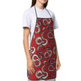 thumbnail image 4 of Sikiie Snake Aprons for Kitchen Cooking Aprons, Chef Apron for Men Women Chef, 4 of 7