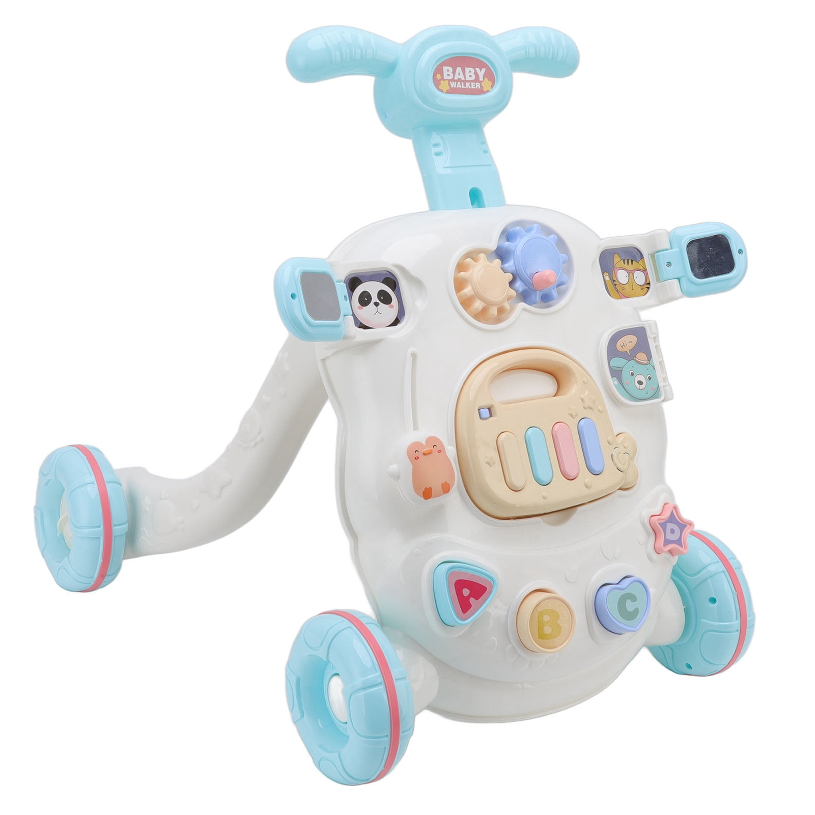 Stand Learning Walker, Baby Push Walker Triangular Structure For Baby