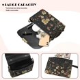 thumbnail image 4 of KUIFORTI Mushroom Leather Crossbody Bags for Women Trendy Casual Woman Shoulder Bag Handbags Portability Shoulder Bag Wallets with Chain Strap for Work Shopping, 4 of 7
