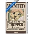 thumbnail image 3 of One Piece - Chopper Wanted Poster Wall Poster with Push Pins, 14.725" x 22.375", 3 of 5