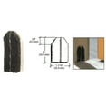 thumbnail image 2 of C.R. Laurence PDP1BL-XCP10 CRL Black Door Jamb Dust Pad 0.05 lb. - Pack of 10, 2 of 5