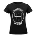 thumbnail image 5 of Classically Trained Women’s Cotton Short Sleeve T-Shirt HD Graphic Print Casual Crew Neck Tee M, 5 of 6
