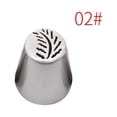 thumbnail image 1 of Huayishang Cake Mould Christmas Flower Icing Piping Nozzles Cake Decoration Tips Baking Tools, 1 of 2