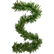 Angle View: Vickerman 25' x 18" Cashmere Garland 723 Tips - A118322