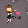 thumbnail image 4 of Inktastic Girls I Heart Violin Girls Toddler T-Shirt, 4 of 5