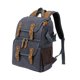 thumbnail image 4 of Mochila para cámara Estuche para cámara Bolsa para cámara para fotógrafos que viajan con mochila Caza Gris, 4 of 9