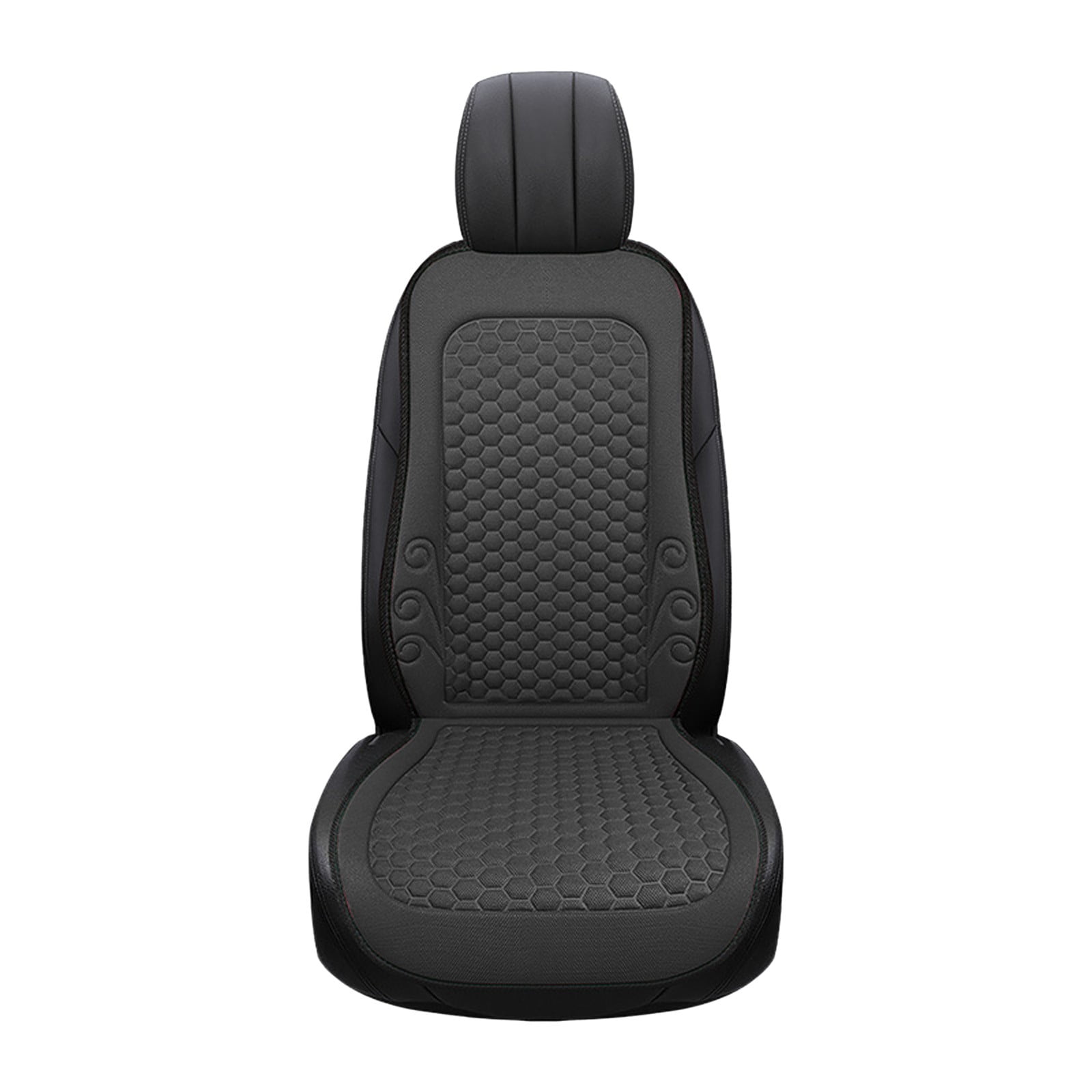 61x49x45cm Car Seat Cushion Ventilation Backrest Cool Comfortable for All Seasons Mesh Sponge Integrated Design Portable Use in Various Scenarios Ideal for Summer and Winter