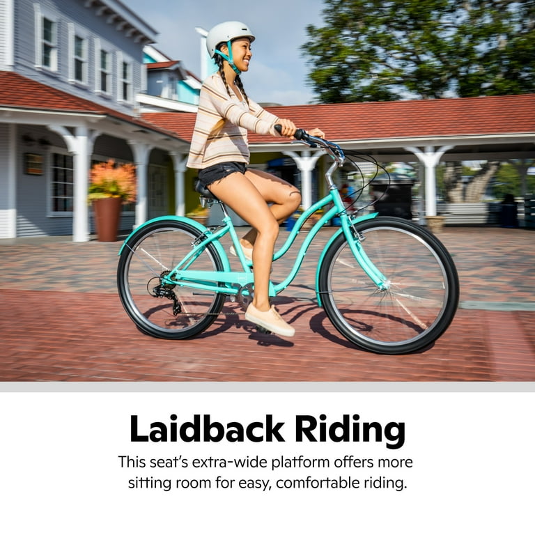 Schwinn Soft Foam Padding Midway Cruise Bike Seat - 1 each