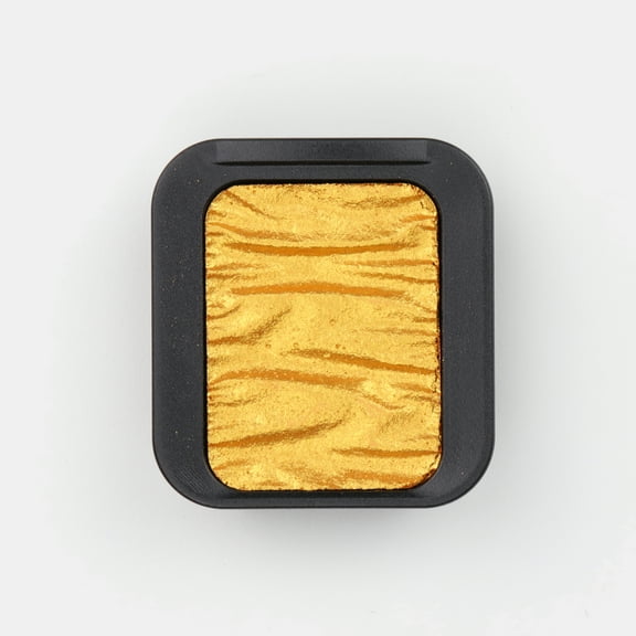 Finetec Artist Mica Watercolor Pan Refill - Olympic Gold