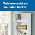 Mainstays 23" W 3Shelf Bathroom Space Saver, over the Toilet, for