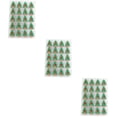 thumbnail image 5 of Jiyike 30 sheets /pack Glitter Christmas Tree Sticker Self-adhesive Holiday Decals Decorative Paperboard Stickers, 5 of 11