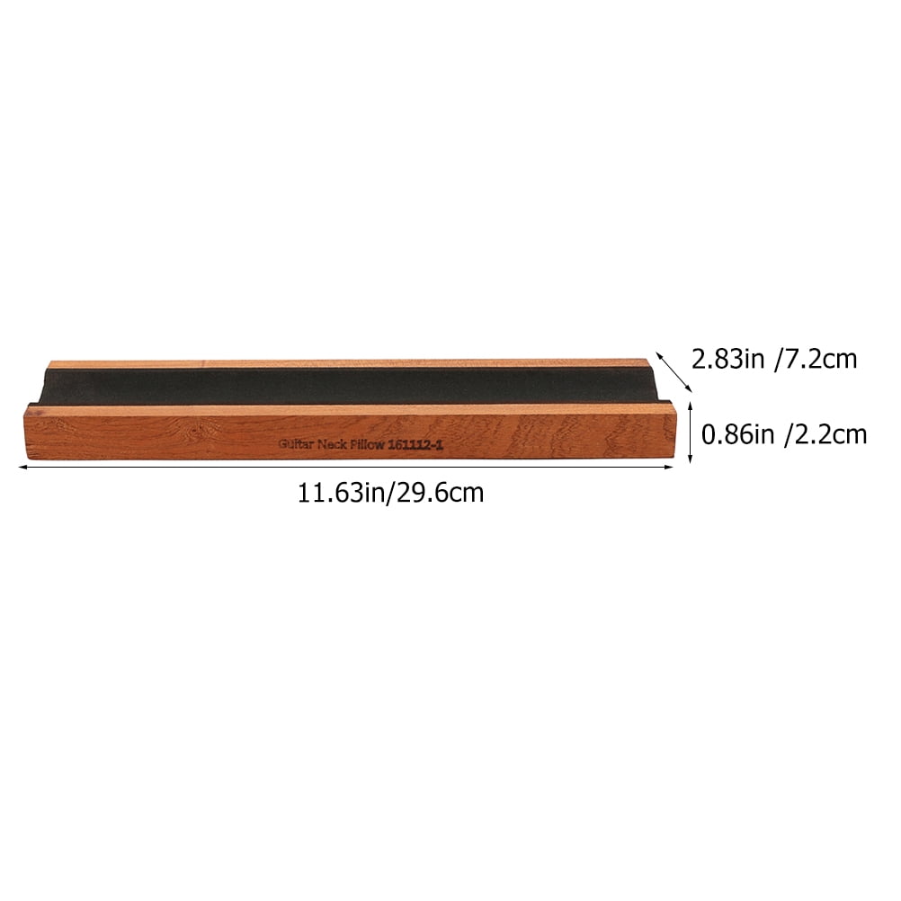 IFANLANDOR Guitar Supply 1Set Wood Neck Support For String Instruments