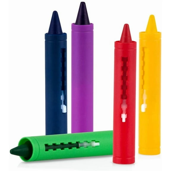 Nuby 5-Pack Easy Clean Bath Time Crayons