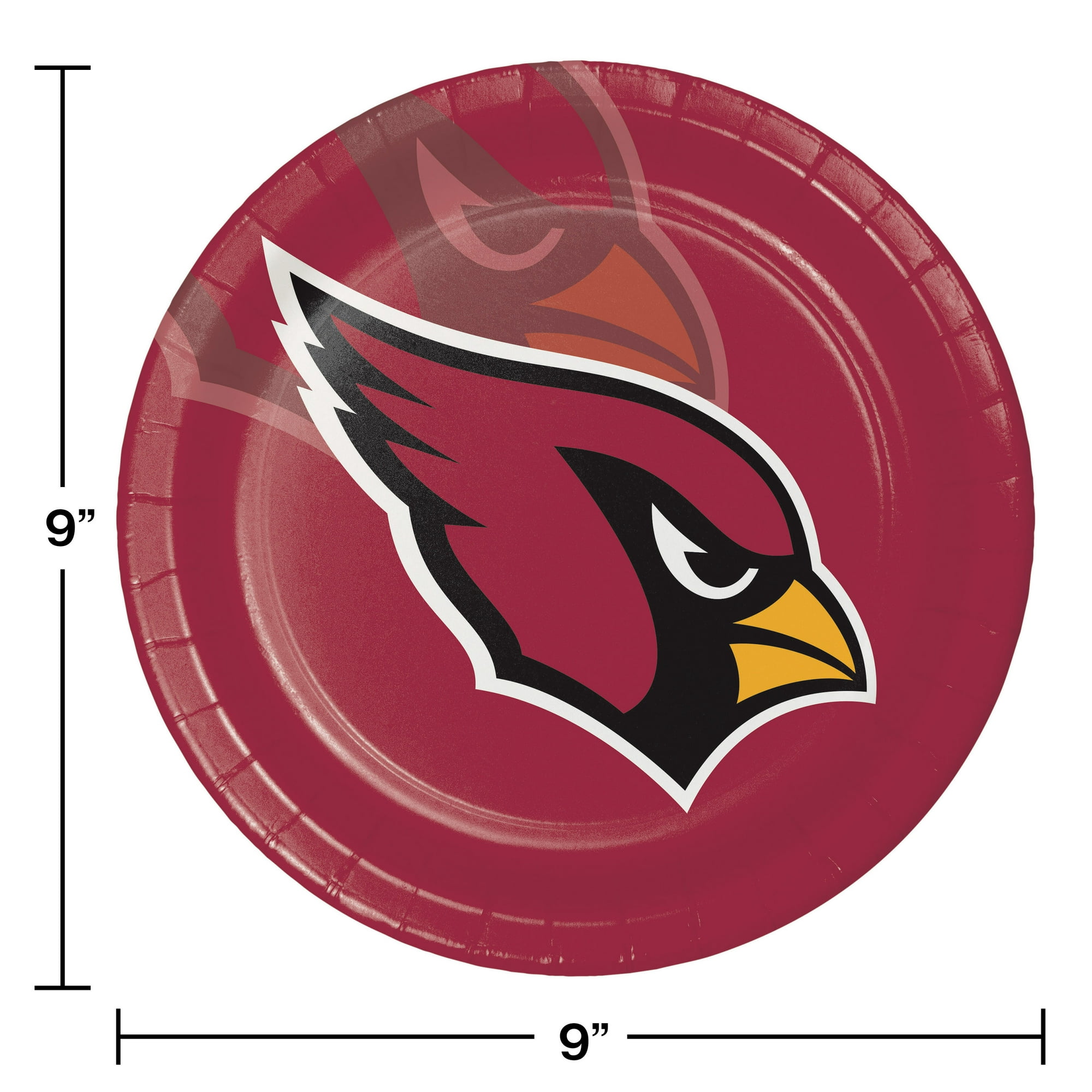 Arizona Cardinals Game Day Party Supplies Kit for 8 Guests 