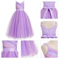 thumbnail image 3 of IDOPIP Flower Girl Dresses for Wedding Spaghetti Strap Tulle Princess Pageant Birthday Party Gown, 3 of 8