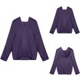 thumbnail image 2 of Blusa de manga larga con cuello en V para mujer Fridja  fhghd2315, 2 of 9