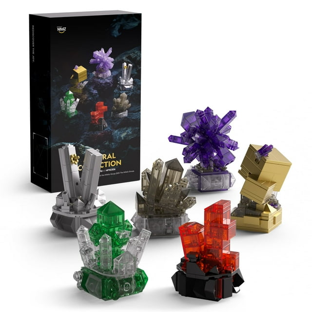 Set de construcción Nifeliz Geology Rock Collection para adultos 616P