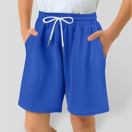 Daznico Boys Athletic Shorts for Active Comfortable Casual Outdoor Play Breathable Summer Shorts with Pockets 4-5 Years