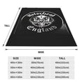 thumbnail image 2 of Manta de forro polar de Motorhead England, súper suave y acogedora, ligera, mullida y cómoda, manta de franela cálida y afelpada para sofá, cama y sofá., 2 of 5
