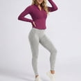thumbnail image 4 of Women High Waist Butt Lift Pilates Yoga Leggings – Slim Fit Stretch Sculpting Training Pants, Black Leggings Women Athletic Casual Bottoms For Daily Fitness, 4 of 6