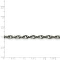 thumbnail image 2 of Chisel Stainless Steel Fancy Twisted Link 24in Necklace, 2 of 6