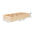 thumbnail image 4 of Succulent Planter Box Wooden Planter Divider Box Wood Plants Pot Tray Desktop Flowerpot Box, 4 of 8