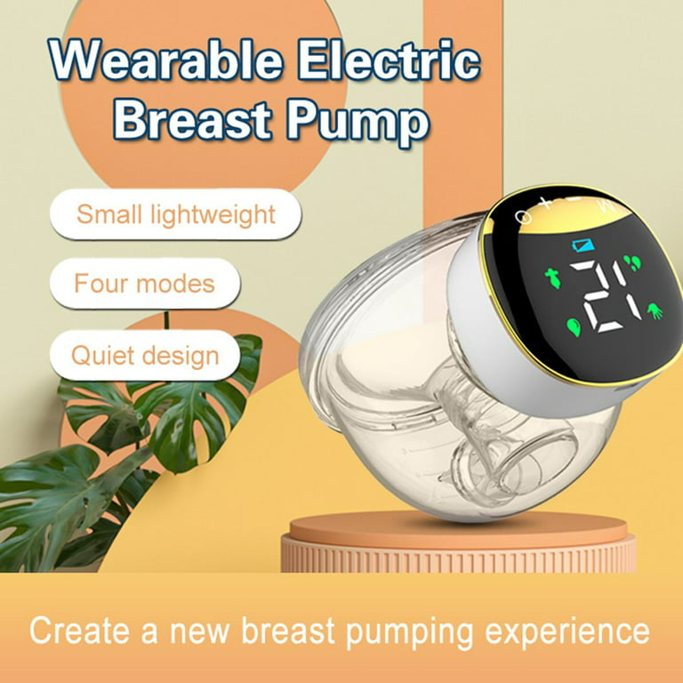  Elvie Double Electric Wearable Smart Breast Pump  Silent  Hands-Free Portable Breast Pump That Can Be Worn in-Bra with App 2-Modes &  Variable Suction : Office Products