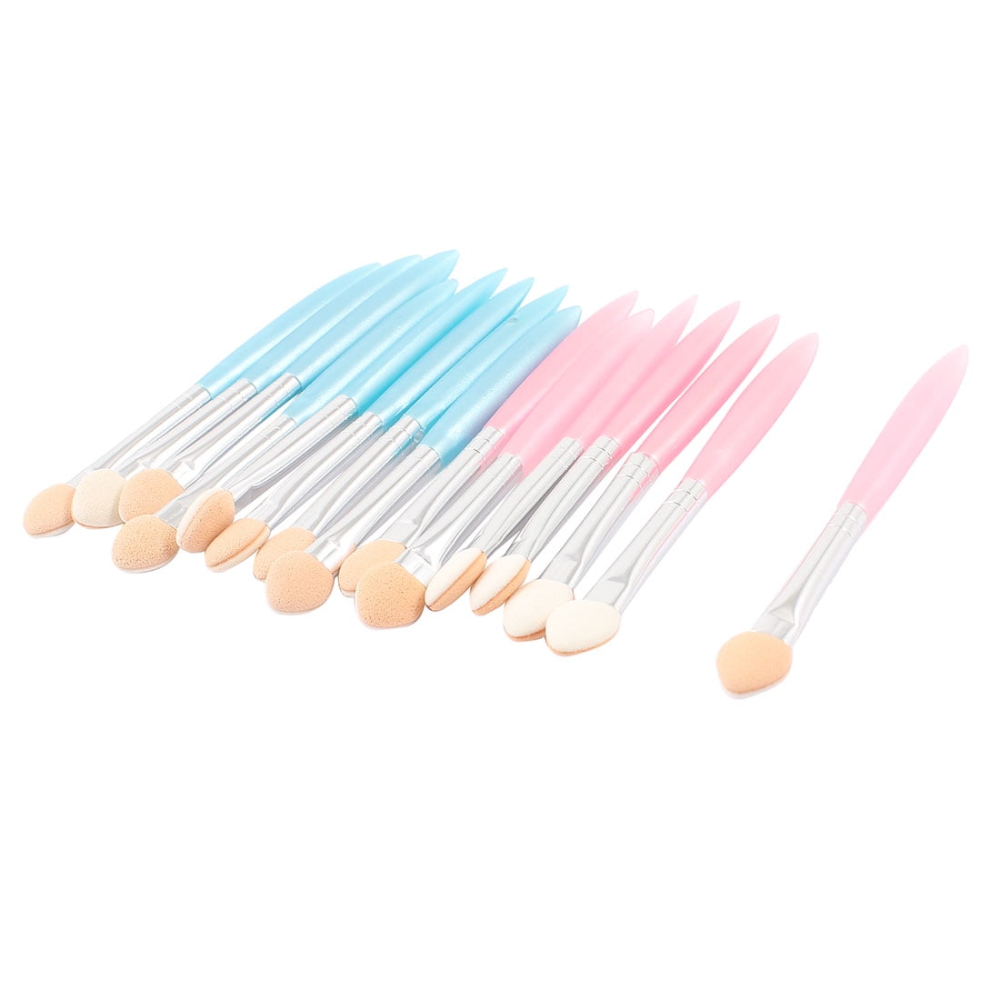 Makeup Eyeshadow Brush 15 Pcs Portable Eye Shadow Applicator Sponge