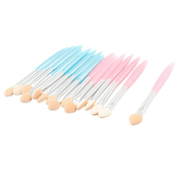 Soft Silky Sponge Eyeshadow Brush Makeup Foundation Brushes 15 Pcs