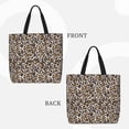 thumbnail image 2 of Balery Leopard Bolsa de Mano para Mujeres con Cremallera, Bolsa de Gimnasio con Compartimentos, Bolsa para Laptop, Bolsa para Trabajo, 2 of 7
