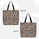 thumbnail image 2 of Fotbe Leopard Bolsa Tote con Estampado para Mujer, Bolsos con Cremallera, Bolsa de Hombro Casual de Gran Capacidad con Bolsillos Internos, 2 of 7