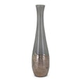 thumbnail image 1 of Imax 47979 Montag Large Art Glass Bottle, Gray, 1 of 1