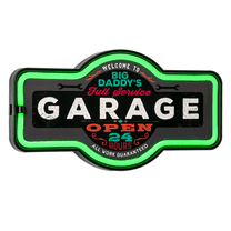 Big Daddy's Full Service Garage LED Sign