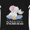 thumbnail image 4 of Inktastic My Meemaw Loves me to the Moon and Back Elephant Family Boys or Girls Toddler T-Shirt, 4 of 5