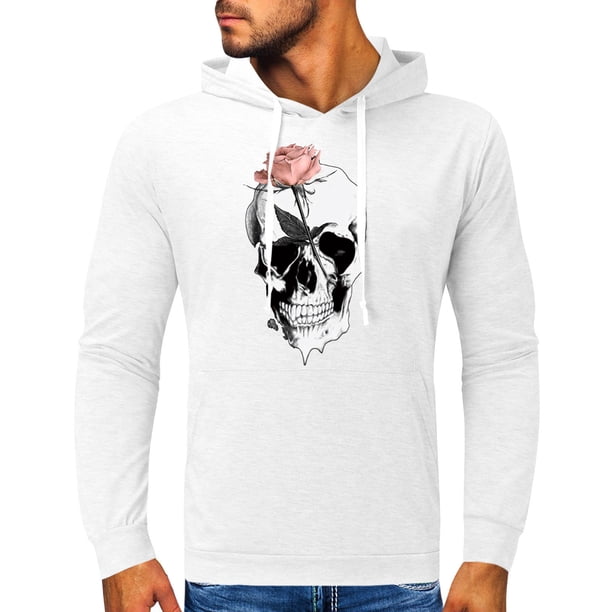 Suéter con capucha de otoño e invierno para hombre Suéter suelto de moda Fridja ghj987+2593