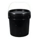 thumbnail image 3 of Cubo multiusos portátil con asa y tapa, contenedor para almacenar alimentos, ideal para la cocina, el hogar, proyectos de manualidades y manualidades. 15 litros, 3 of 8