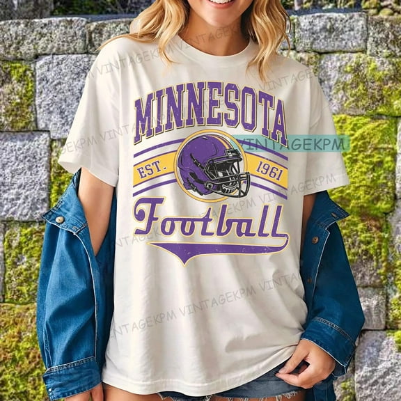 Vintage Minnesota Football tee, Game day Football, Unisex T-Shirt