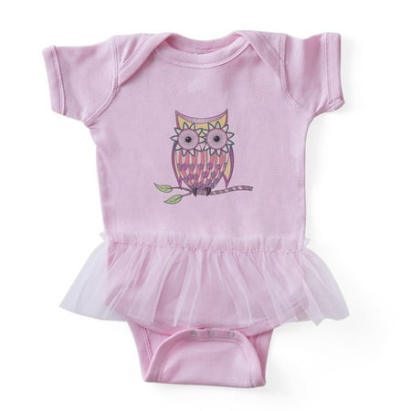 

CafePress - Colorful Owl - Cute Infant Baby Tutu Bodysuit