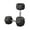 35LB x2, variant on GARVEE 2Pcs 25lbs Hex Dumbbells with Cast Iron Core,Rubber Encased Coating Hand Weights for Exercises and Fitness