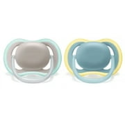 Philips Avent Ultra Air Pacifier 18M+, Beige/Dawn, 4 Pack, SCF349/24