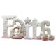 thumbnail image 2 of Fiudx Adornos de Pascua, Decoración con Letras En Inglés, Acabado Satinado, Hermosa Decoración de Escritorio para El Hogar, Ideal para Regalar En Navidad, Versátiles para El Hogar, Celebración de Pas, 2 of 7