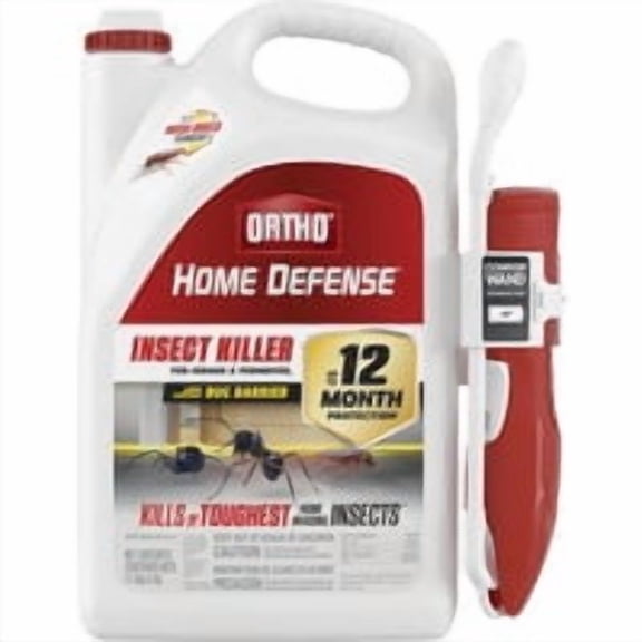 Ortho Home Defense Insect Killer with Comfort Wand - Liquid Insecticide - 1.1 gal Bottle — Residential Use, Standard Application