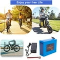 thumbnail image 7 of 48V Battery 20Ah 48 Volt Lithium ebike Battery for 100W to 1000W Electric Bicycle Bikes Motor with Charger BMS, 7 of 7