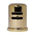 thumbnail image 2 of Westbrass D200-1-01 1-3/4" x 2-3/4" Solid Brass Air Gap Cap Kit, Skirted, Polished Brass, 2 of 7
