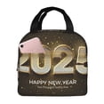 thumbnail image 1 of Disketp Happy New Year 2025 E Bolsa Térmica para Almuerzo para Hombre y Mujer, Ideal para Trabajo, Senderismo y Picnic, 1 of 8